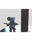 Koala Boomerang Warrior - 3d Printed Miniature by Goon Master Games