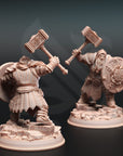 Tors of Delvdor, Dwarven Cleric - 3d Printed Miniature by DM Stash