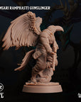 Avensarii Ramphasti Gunslinger - Tomb of Extinction - 3d Printed Miniature by Arcane Minis