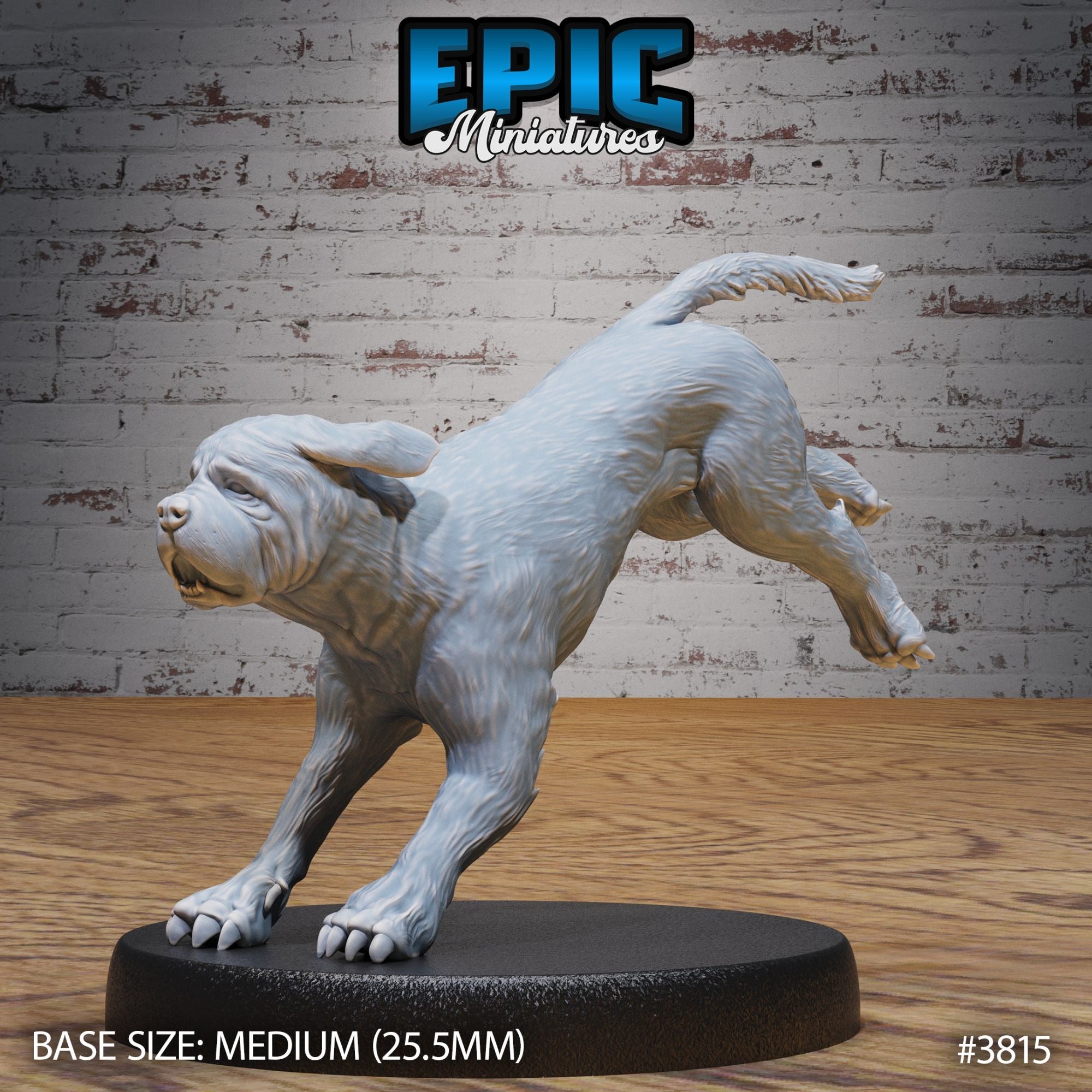 Raid Dog - 3d Printed by Epic Miniatures