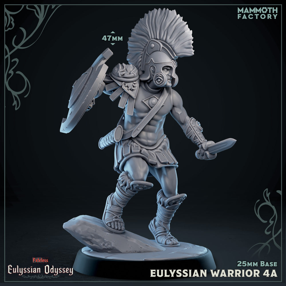 a statue of an indian warrior with a sword