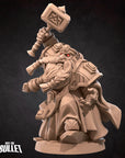 Dwarf Emperor - 3d Printed Miniature by Bite the Bullet