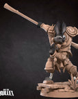 Harengon Monk - 3d Printed Miniature by Bite the Bullet