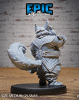 Eastern Cat Folk - 3d Printed by Epic Miniatures