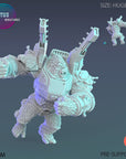 Giant Kong in Kaiju Buster Armor - 3d Printed by Invictus Miniatures