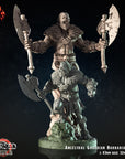 Ancestral Guardian Barbarian - 3d Printed Miniature by Crippled God Foundry