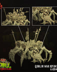 Goblin War Spider - 3d Printed Miniature by Crippled God Foundry