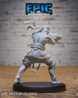 Fire Style Kung Fu Master - 3d Printed by Epic Miniatures