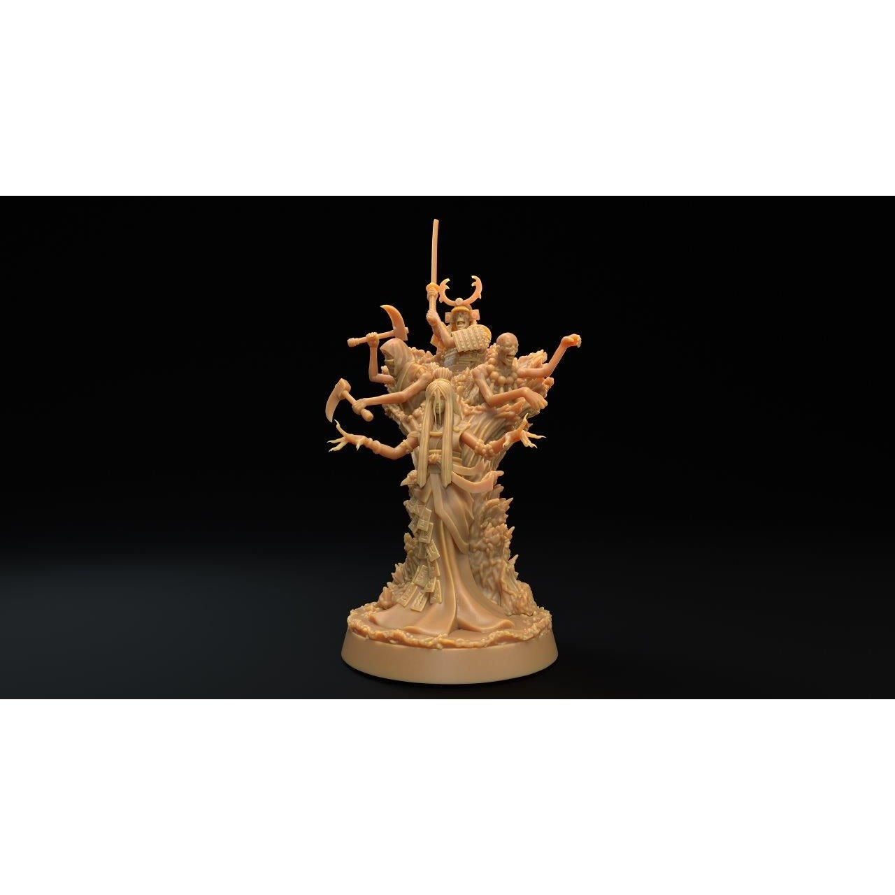 Quen Shi, The River Witch - 3d Printed Miniature by Dragon Trappers Lodge