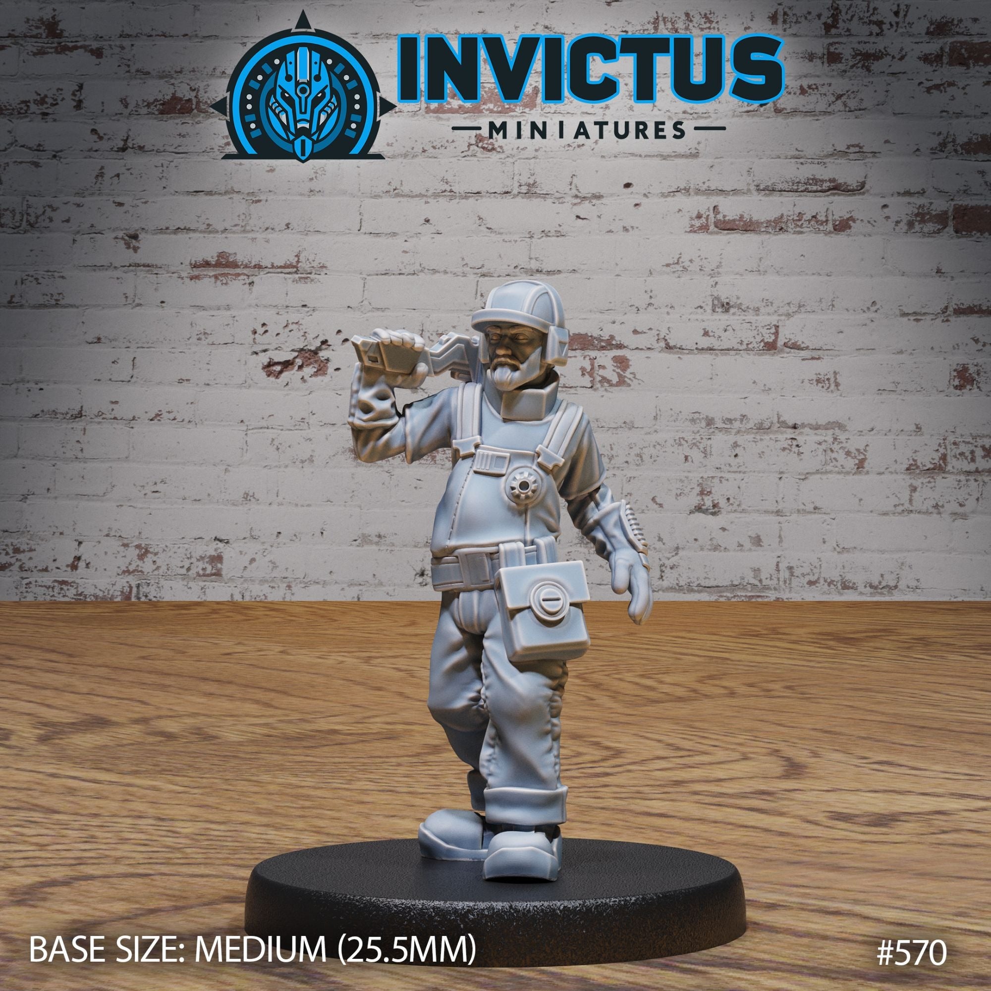 Deep Space Crew - 3d Printed by Invictus Miniatures