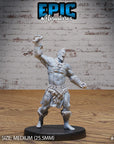 Dragon Blood Warrior - 3d Printed Miniature Sculpted by Epic Miniatures