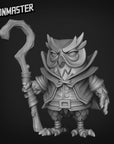 Owlfolk Mage - 3d Printed Miniature by Goon Master Games