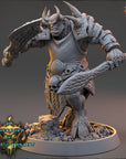 Varnyx Tzlak - Goreborn of Carcass Hollow - 3d Printed Miniature sculpted by Daybreak Miniatures