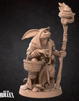 Harengon Druid - 3d Printed Miniature by Bite the Bullet