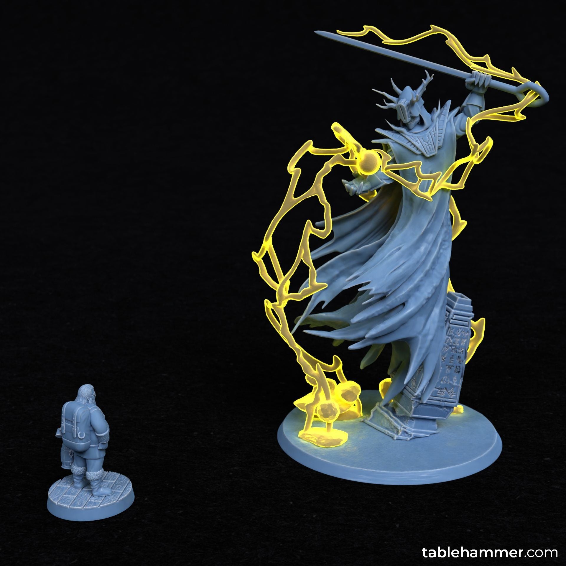 Weaver of Time, Necroyd Shard of the Ancients - 3d Printed Miniature Sculpted by Tablehammer