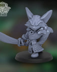 Fennec Fox Pact Master - 3d Printed Miniature by DiceHeads