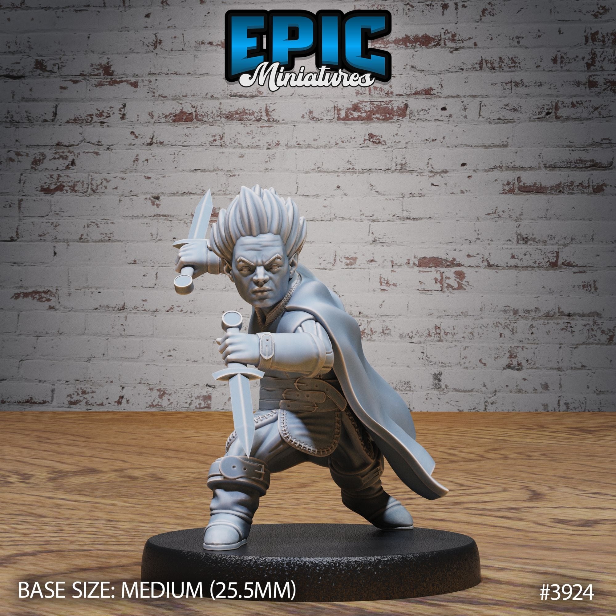 Halfling Rogue - 3d Printed by Epic Miniatures