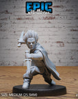 Halfling Rogue - 3d Printed by Epic Miniatures