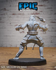 Fire Style Kung Fu Master - 3d Printed by Epic Miniatures