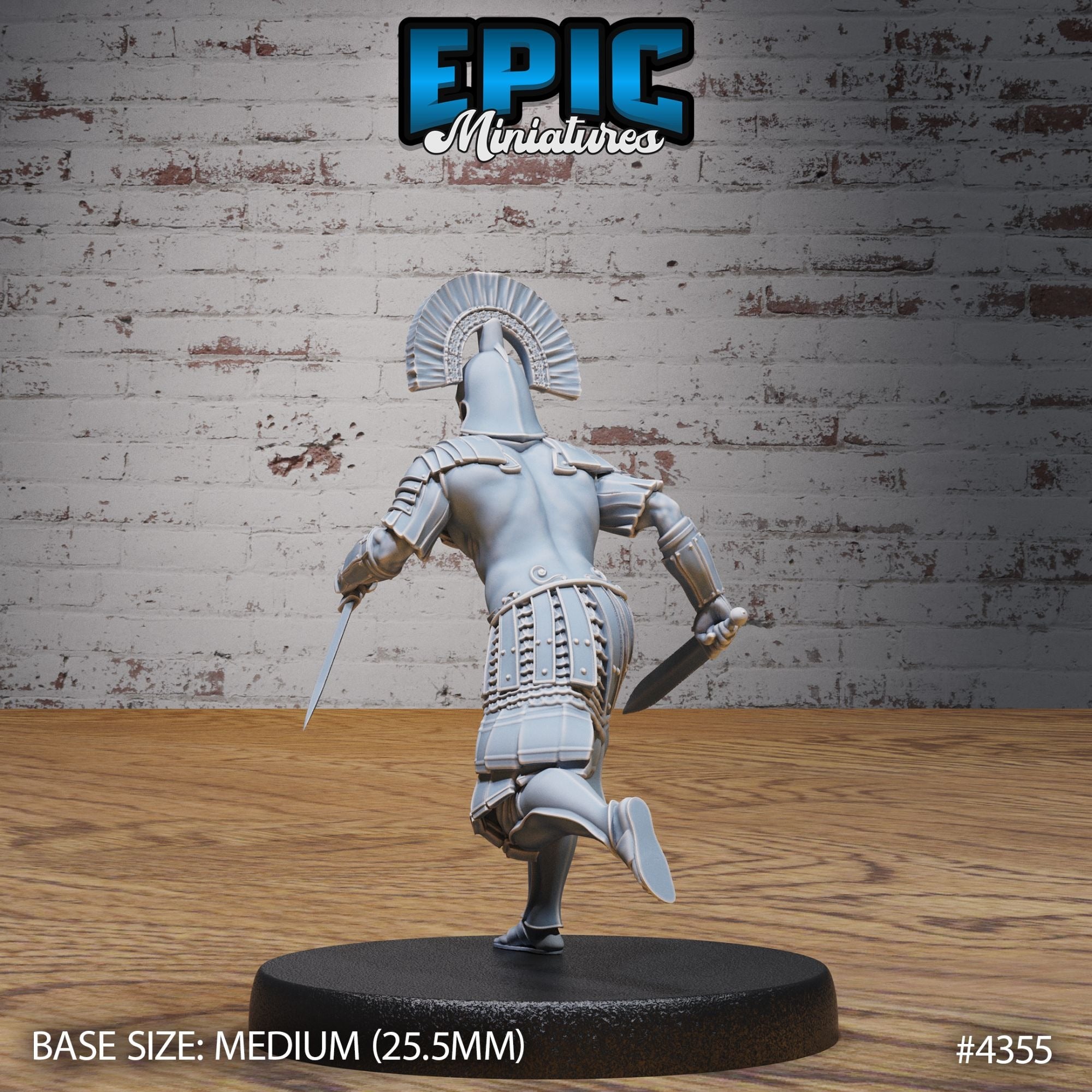 Olympian Soldier - 3d Printed by Epic Miniatures