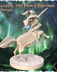 Callista, Centaur Hunter - 3d Printed Miniature Sculpted by RKS3D