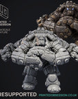 Forarmed, Warforged - 3d Printed Miniature by Printed Obsession