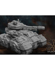 Smilodon Battle Tank - 27-Piece Modular Kit 3d Printed Sculpted by Atlan Forge