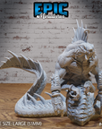 Naga Savage - 3d Printed Miniature Sculpted by Epic Miniatures