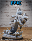 Naga Savage - 3d Printed Miniature Sculpted by Epic Miniatures