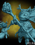 The Tideseer - Curious Critters of Whimsy Isle - 3d Printed Miniature Sculpted by Velrock Art Miniatures