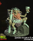 Zunabar, the Goblin King - 3d Printed Miniature by Crippled God Foundry