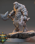 Thalrak Rynor - Goreborn of Carcass Hollow - 3d Printed Miniature sculpted by Daybreak Miniatures