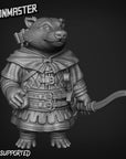 Badger Archer - 3d Printed Miniature by Goon Master Games