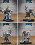 Gnoll Tribe - 3d Printed Miniature Sculpted by Epic Miniatures