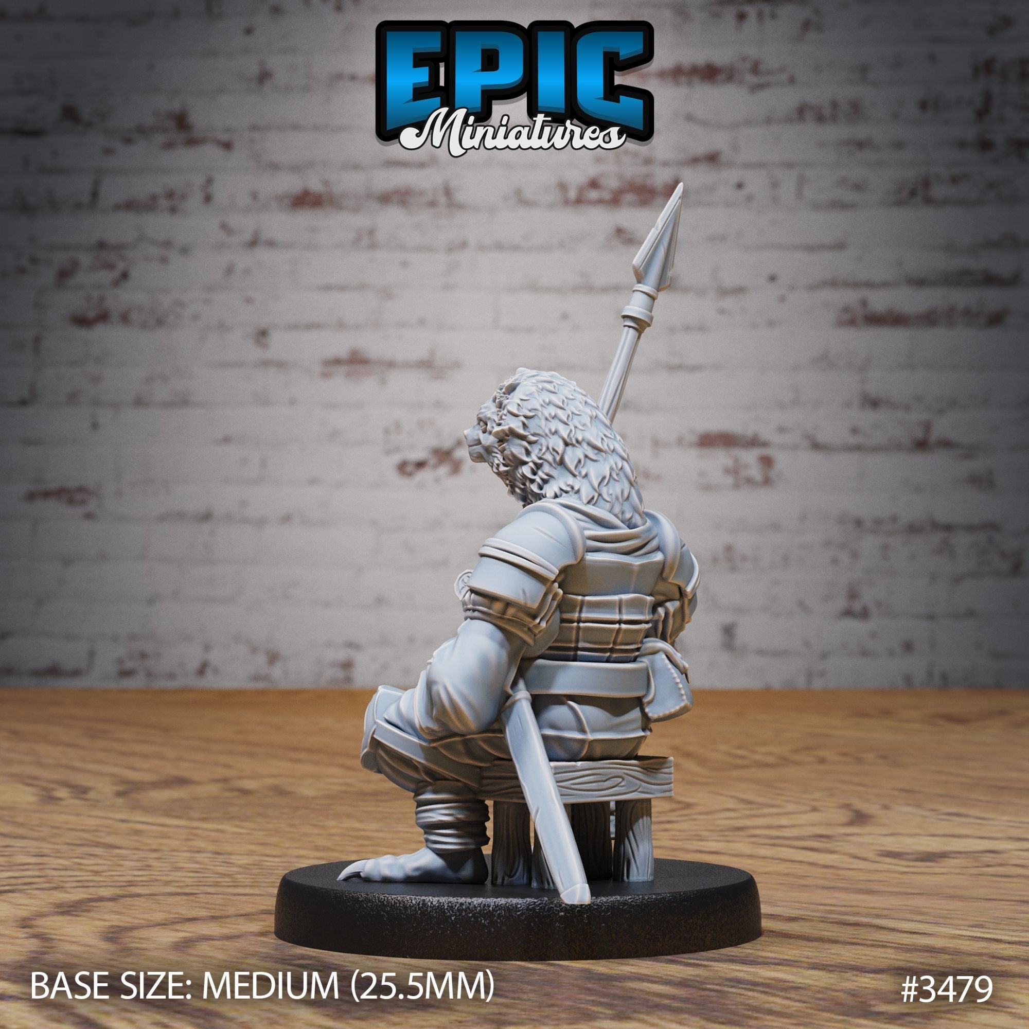 Sloth Guard - 3d Printed by Epic Miniatures