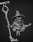 Frog Wizard - 3d Printed Miniature by Goon Master Games