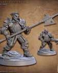 Vanguard Fighters - Vanguard Fighters Guild - 3d Printed Miniature sculpted by Artisan Guild