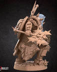 Hero Barbarian Male (Modular) - Bullet Hell Heroes - 3d Printed Miniature by Bite the Bullet