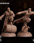 Human Brawler - 3d Printed Miniature by Arcane Minis