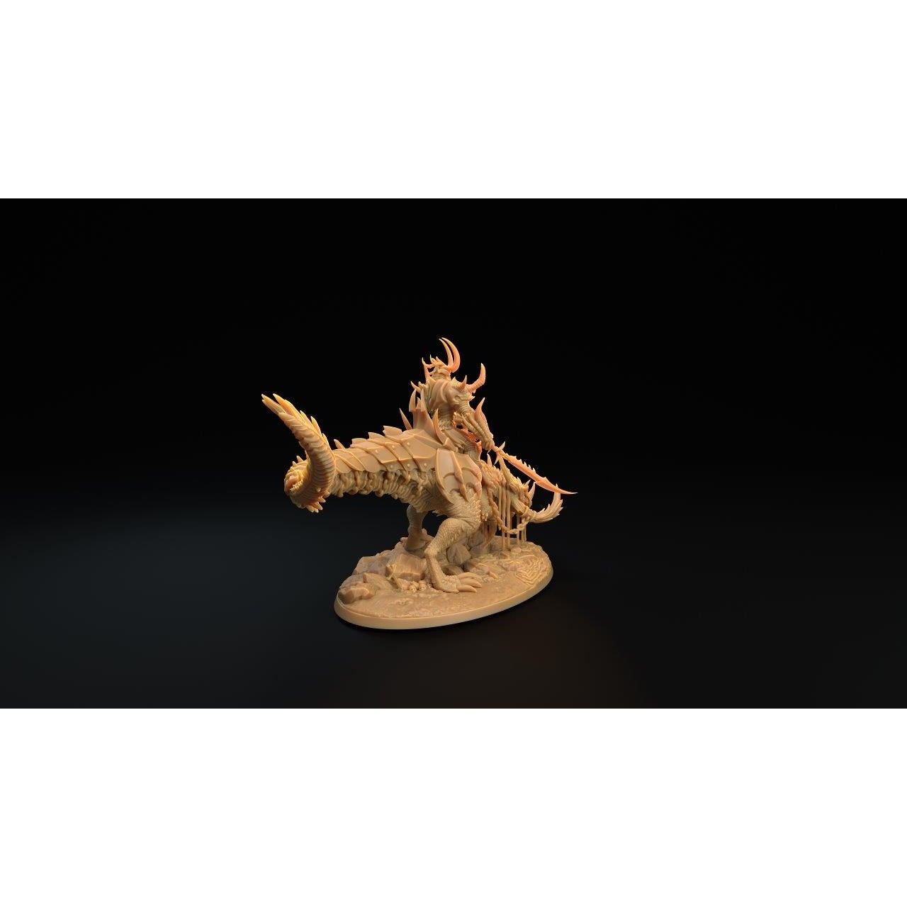 Immolator, Fiends of Incandriox - 3d Printed Miniature by Dragon Trappers Lodge