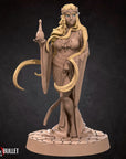 Gabriela, Lady of Light - Bullet Rings - 3d Printed Miniature by Bite the Bullet