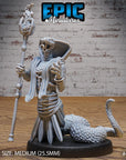 Cobra Folk Warrior - 3d Printed Miniature Sculpted by Epic Miniatures