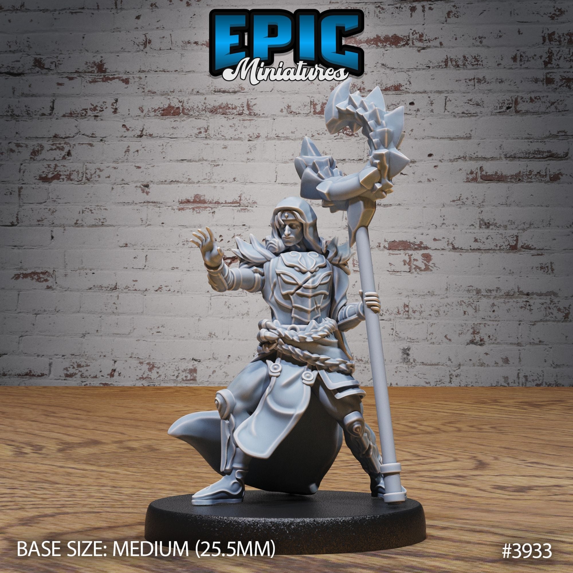 Guild Sorcerer - 3d Printed by Epic Miniatures