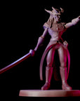 Evantari Elf Commander - 3d Printed Miniature by CeleSTL Minis