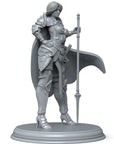 Tiana, Paladin of Justice - 3d printed Miniature by Fireforge Studi