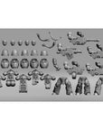 Atlan Forge - 5 Model Modular Unit 3d Printed Sculpted by Atlan Forge