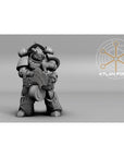 Atlan Forge - 5 Model Modular Unit 3d Printed Sculpted by Atlan Forge