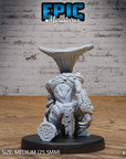 Mushroom Folks - 3d Printed Miniature Sculpted by Epic Miniatures