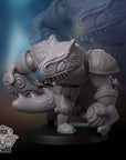 Aggro Allosaurs Guild - 3d Printed Miniature by DiceHeads