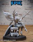 Astral Deva - 3d Printed Miniature Sculpted by Epic Miniatures